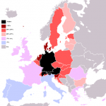 Распостранение немецкого языка в Европе